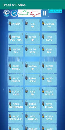 Brazil TV and Radios live 4 تصوير الشاشة