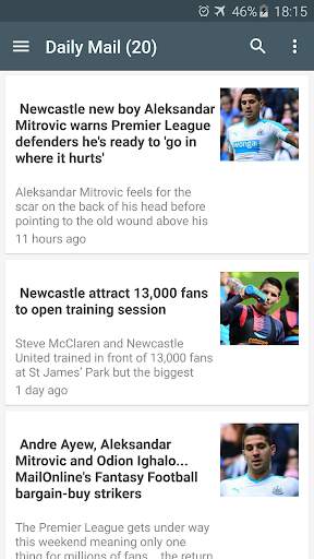 Newcastle Football News screenshot 6