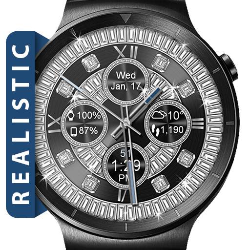 Diamond Glitz HD WatchFace Widget & Live Wallpaper 5.1.0