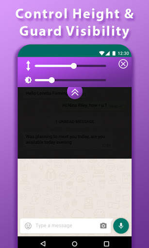 Screen Guard - Screen Privacy for WhatsApp chat screenshot 2