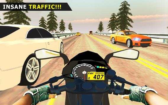 Highway Traffic Rider 2019 - Bike Racing Game 3D screenshot 3