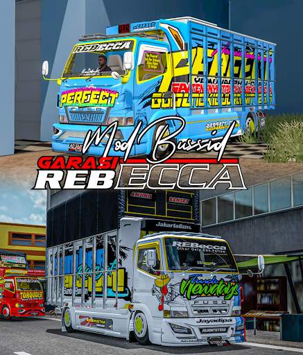 Mod Bussid Garasi Rebecca screenshot 1