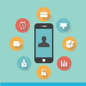 Mobile app Store иконка