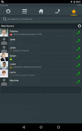 myPBX pour Android screenshot 6