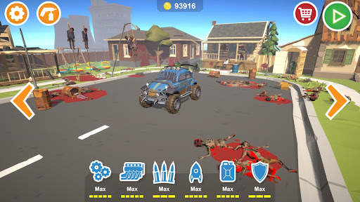 Zombie Cars Crush: Driver Game screenshot 2