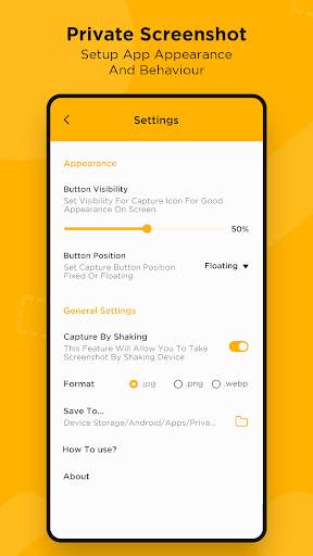 Screenshot App : Private Screenshot screenshot 2