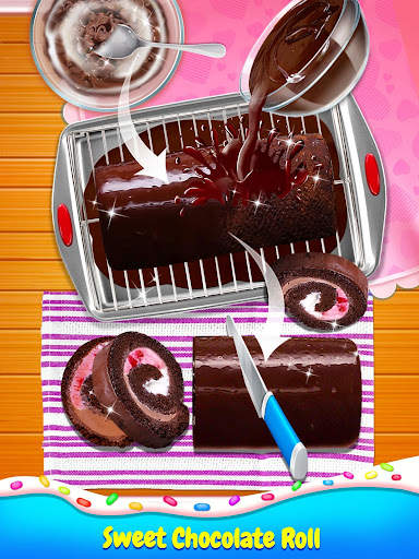 Ice Cream Cake Roll Maker screenshot 2