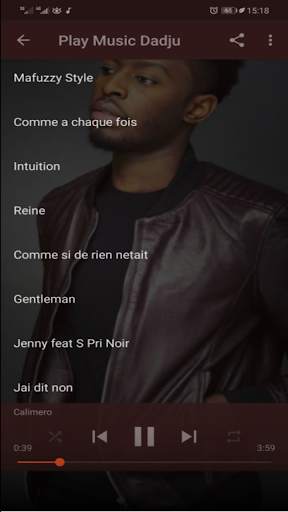 dadju - chanson (sans internet screenshot 3