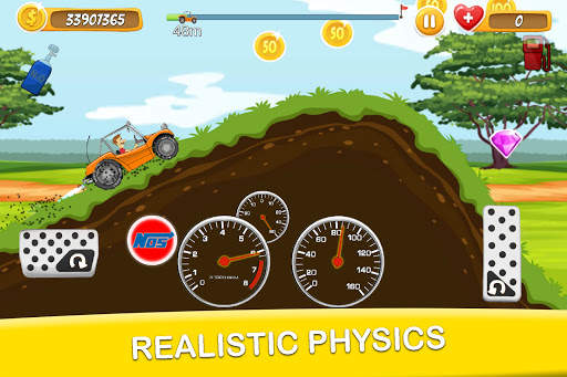 Nitro Racing - Offroad Hill Climb Adventure 2 تصوير الشاشة