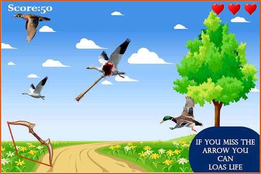 Birds shooter Angry Hunting स्क्रीनशॉट 2