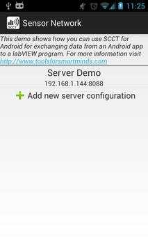 Sensor Network for LabVIEW screenshot 1