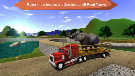 Offroad Animal Truck Transport Driving Simulator screenshot 1