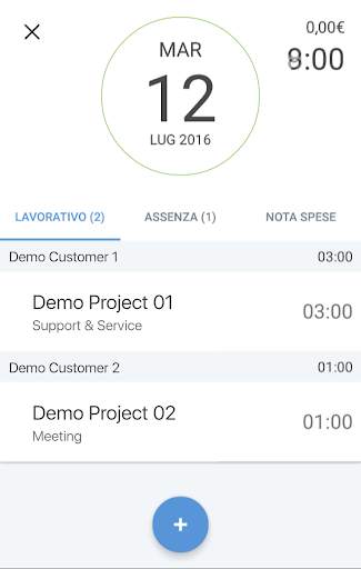 Tempi & Spese Mobile screenshot 3