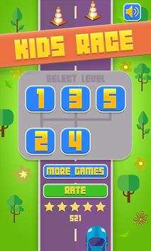 Kids Race - Endless Car Racing screenshot 2