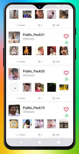 Stiker WA Lucu Bergerak Kocak screenshot 7