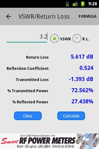 MCL Microwave/RF Calculator screenshot 4