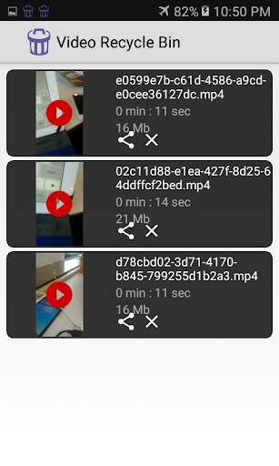 Video Recycle Bin screenshot 4