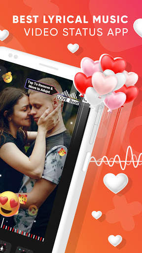 Love Beats - MBit Particle.ly Video Status Maker screenshot 2
