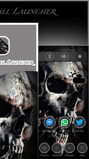 Horror Skull Launcher Theme screenshot 5