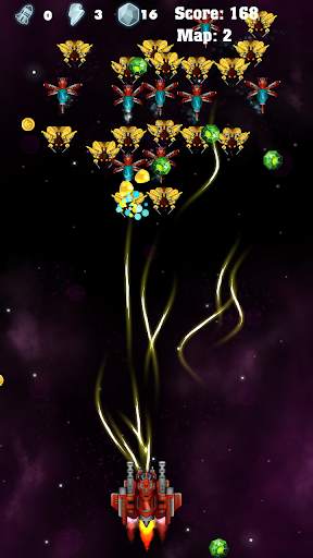 Space Shooter: New galaxy attack screenshot 5