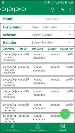 Oppo Goal 4 تصوير الشاشة