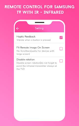 Remote Control For Samsung TV screenshot 4