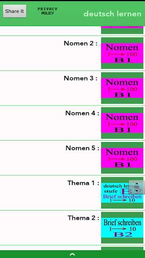 Deutsch Lernen A1 A2 B1 B2 C1 screenshot 8