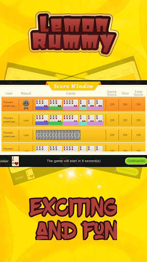 Lemon Rummy screenshot 8