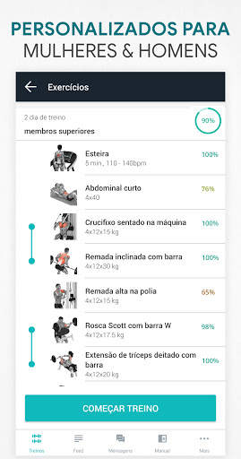 Fitness Treino para GYM & Casa screenshot 3