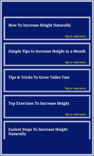 Height Growth screenshot 3