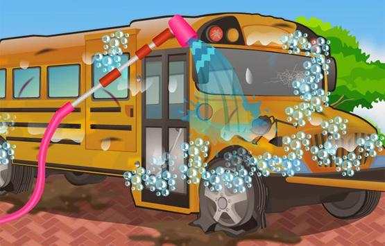 My School Bus - Cleaning Game screenshot 3