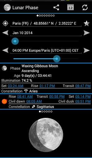 Lunar Phase screenshot 2