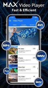 MAX Video Player - Super HD Max Video Player screenshot 1
