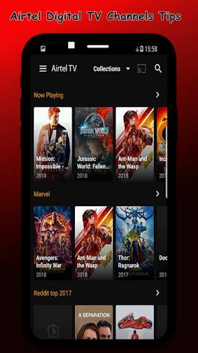 Airtel Digital TV & Voot TV Channel Live TV Tips screenshot 3