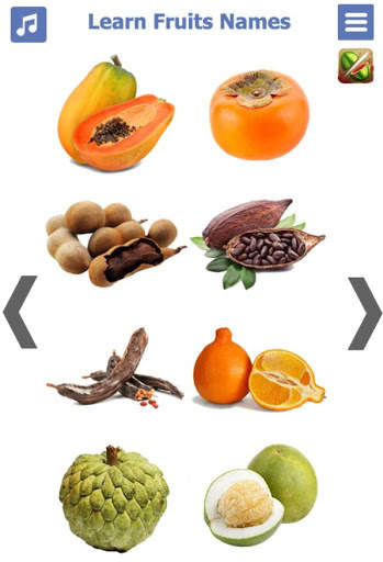 Learn Fruits Name 🍓🍉🍍🍎 Fruits name in english screenshot 6