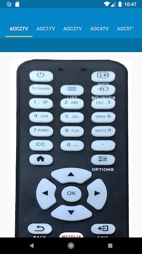 AOC TV Remote Control screenshot 2