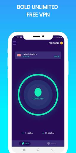 Bold VPN Fast & Unlimited Free VPN screenshot 1