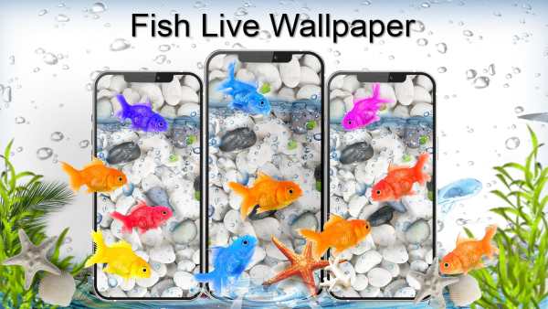 Koi Pet Fish Live Wallpaper screenshot 3