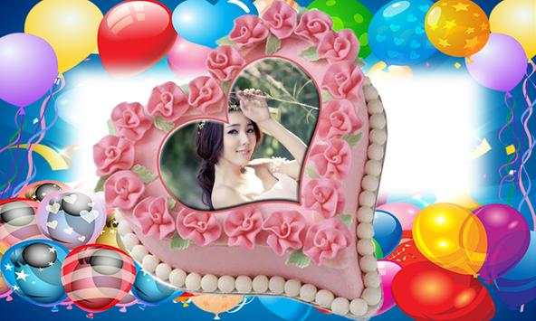 Photos on Birthday Cakes - Cake with name & photo screenshot 2