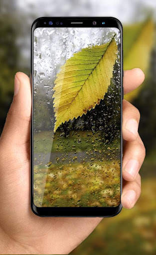 Water Rain Drop Live Wallpaper 2018: Ripple Effect screenshot 1