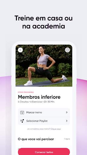 Sweat: Fitness para mulheres screenshot 4