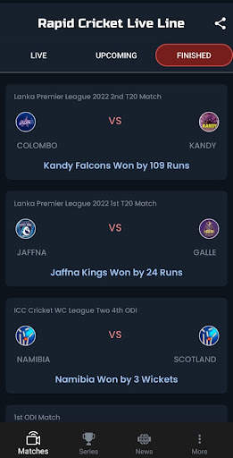Rapid Cricket Live Line screenshot 1