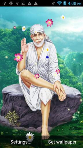 Sai Baba Live wallpaper скриншот 1