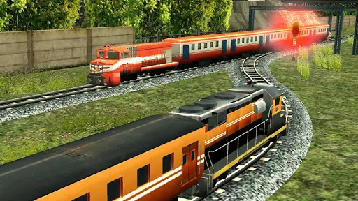 Train Racing Games 3D 2 Player screenshot 7