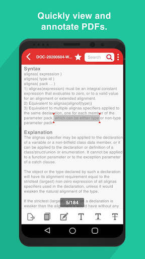 PDF Reader - PDF Editor 2020 скриншот 2