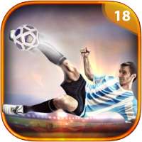 World Soccer Championship 2019 : WorldCup Football logo