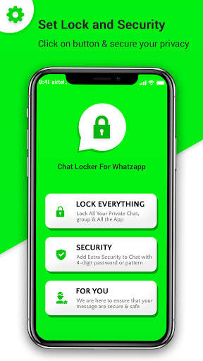 Chat locker for Whatsapp - Chat lock app screenshot 6