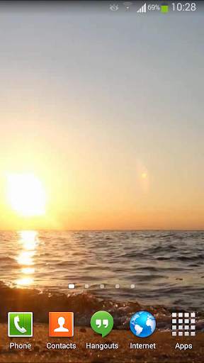 Sunset Ocean Live Wallpaper 5 screenshot 7