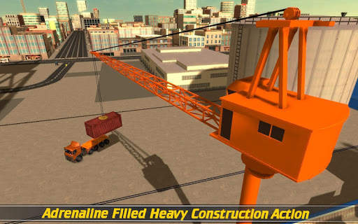 World Truck Driving Crane Simulator screenshot 4