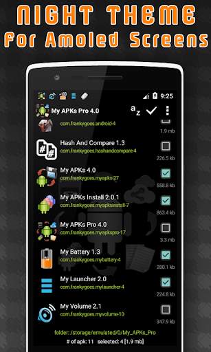 My APKs Pro - backup manage apps apk advanced screenshot 3